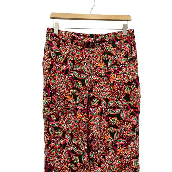J.Crew Factory Tall Pull-on Tapered Leg floral Jamie pant size 12T NWT - Picture 4 of 7